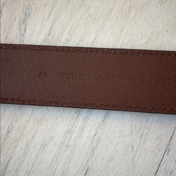 Genuine leather belt